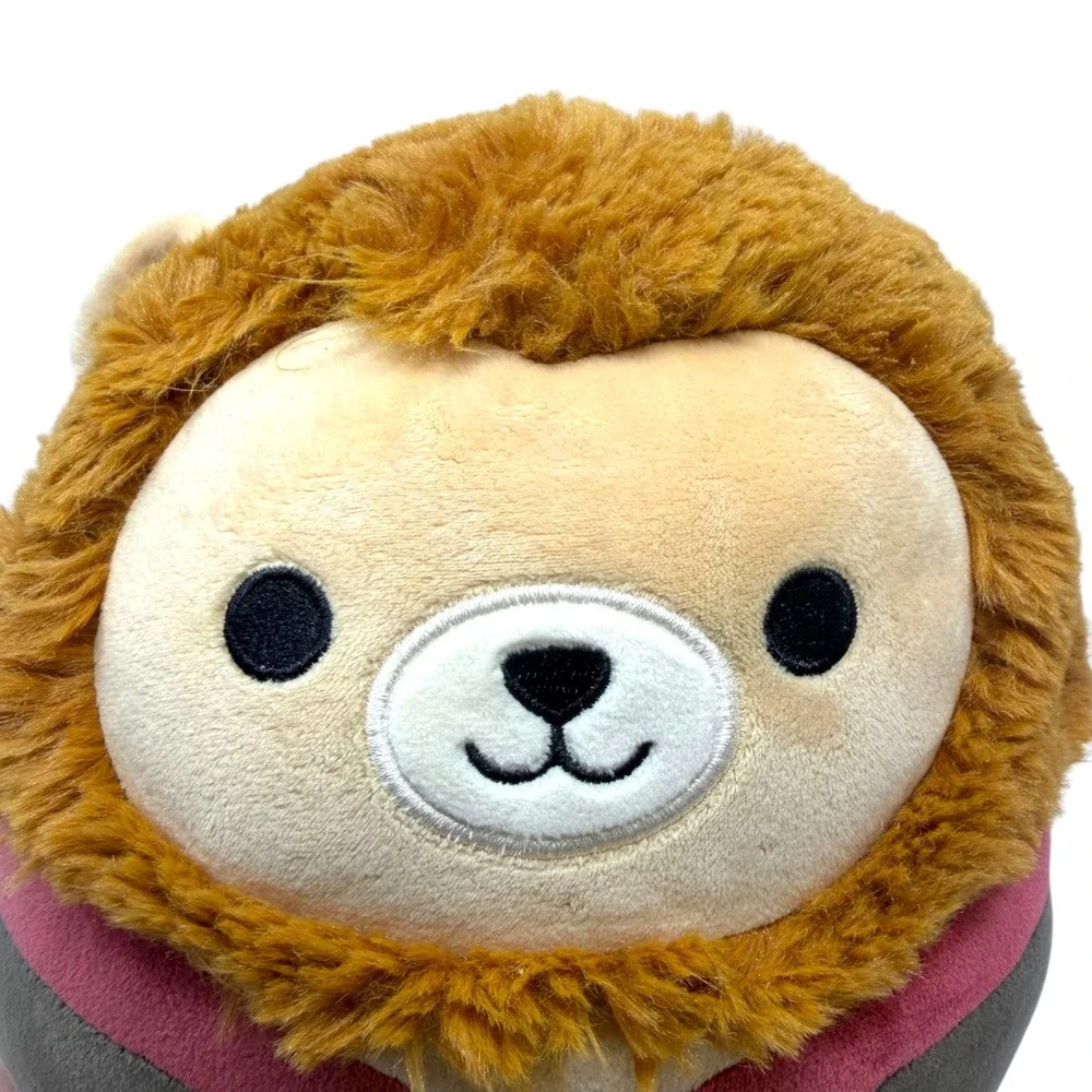 Squishmallows Harry Potter Gryffindor Lion Plush Jazwares Brown Grey 8 inch